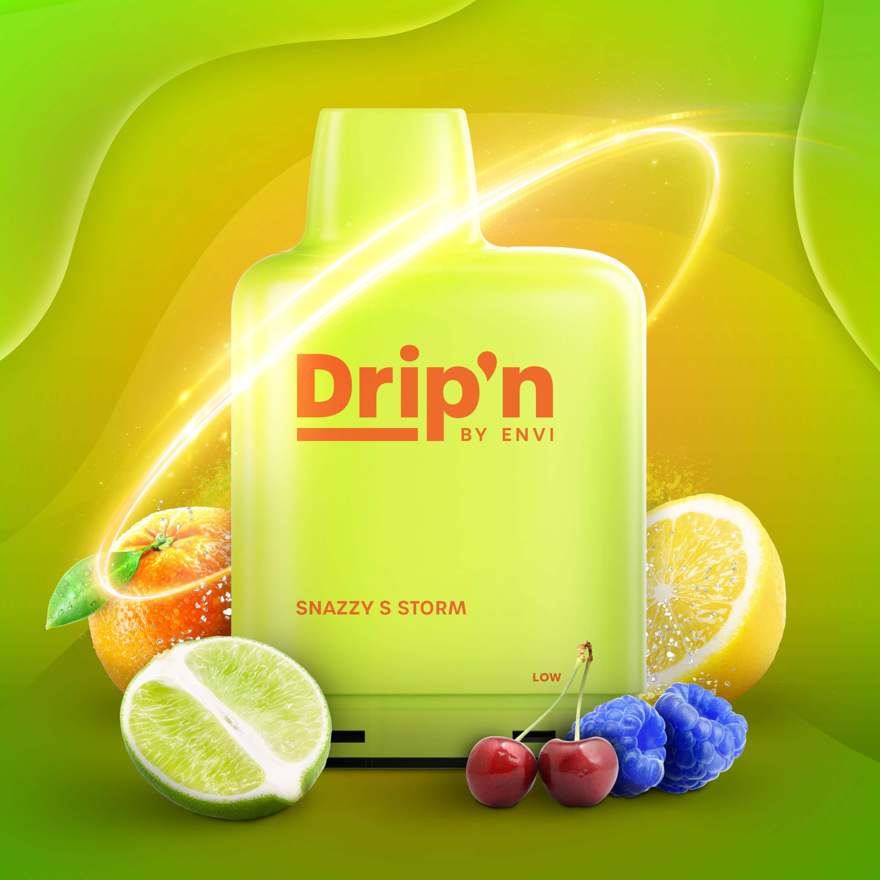 DRIP'N Level X Boost 25K, Watermelona CG flavour, powerful 25,000 puffs vaping device, refreshing taste, ideal for Ontario and Quebec vapers seeking long-lasting satisfaction