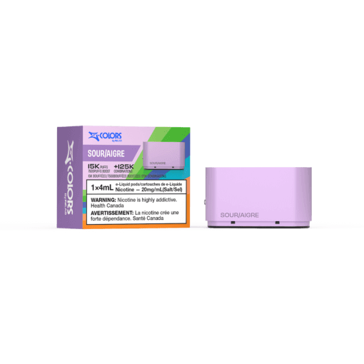 Z-Colors (Zpods) 15K Pod, Pineapple flavour, 4ml adjustable wattage pod compatible with Z-Land 15K Battery, designed for customizable vaping in Ontario and Quebec.