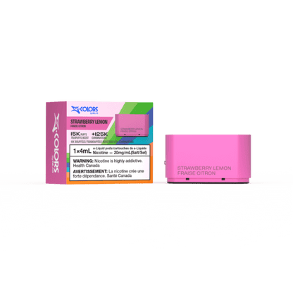 Z-Colors (Zpods) 15K Pod, Rootstock flavour, adjustable wattage with LED juice-level indicators, customizable vaping experience, designed for Ontario and Quebec vapers.