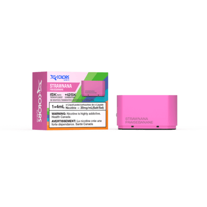 Z-Colors (Zpods) 15K Pod, Rush flavour pod with 4ml capacity, adjustable wattage, LED indicators for enhanced vaping experience in Ontario and Quebec.