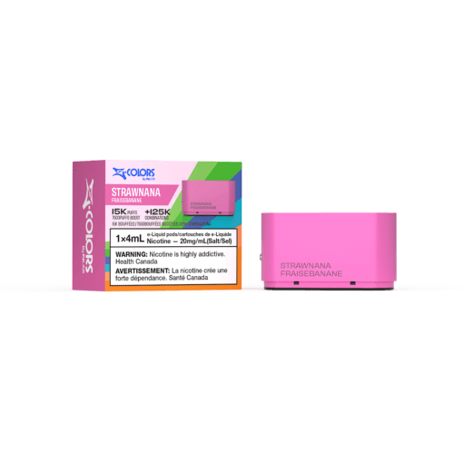 Z-Colors (Zpods) 15K Pod, Rush flavour pod with 4ml capacity, adjustable wattage, LED indicators for enhanced vaping experience in Ontario and Quebec.