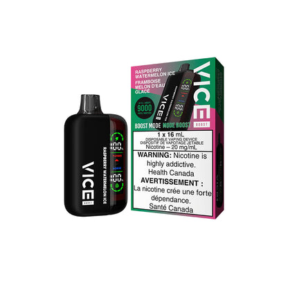 Disposable Vape Flavours: Burst Ice VICE boost | Supa Vapes - Hawkesbury, Ottawa & Ontario Vape Shop
