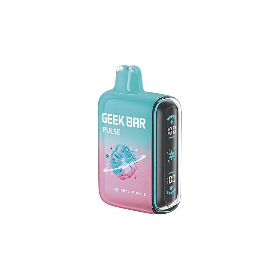 Geek Bar Pulse 9K, Root Ice flavour, up to 9000 puffs, cool refreshing vape experience with advanced airflow control and Boost Mode, ideal for vapers in Ontario and Quebec.