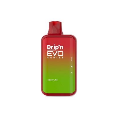DRIP'N Evo 28K, Spearmint Blast Ice flavour, customizable Eco, Normal, and Boost modes, up to 28,000 puffs, designed for Ontario and Quebec vapers.