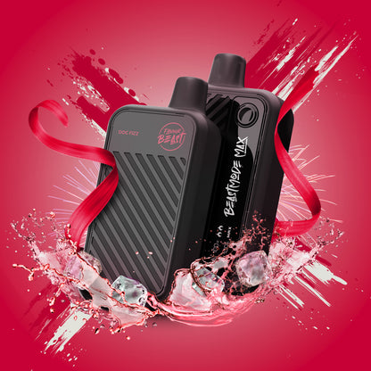 Flavour Beast Beast Mode MAX, Trippin Triple Berry flavour, rechargeable 850mAh battery, up to 18,000 puffs, intense fruity vape satisfaction, perfect for Ontario and Quebec vapers.