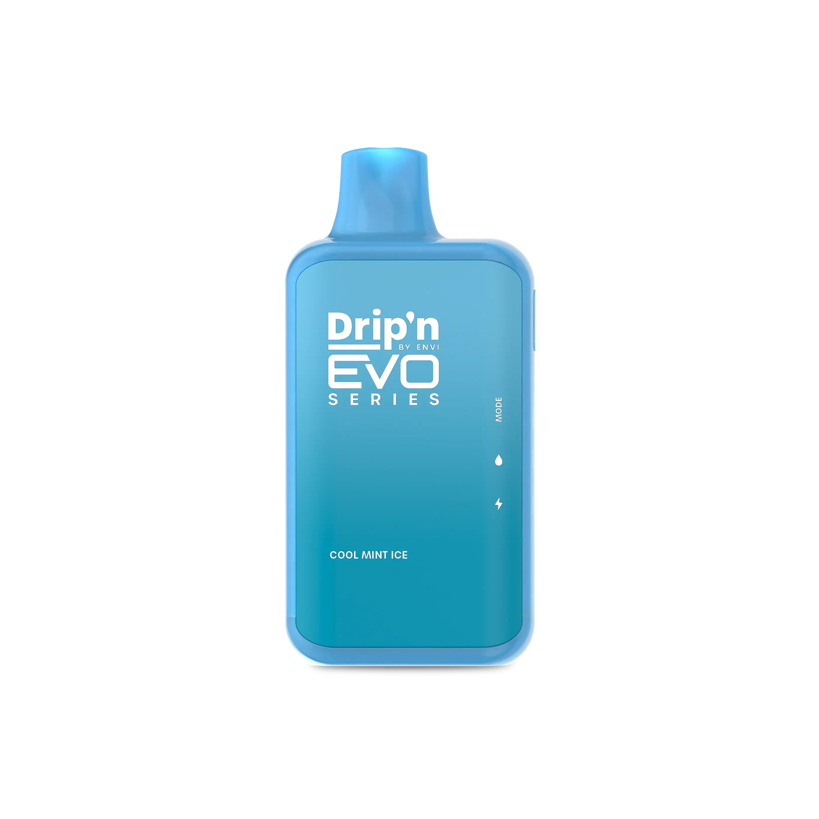 DRIP'N Evo 28K, Strawberry Lychee flavour, customizable Eco, Normal, and Boost modes delivering up to 28,000 puffs, premium vape device for Ontario and Quebec vape enthusiasts.