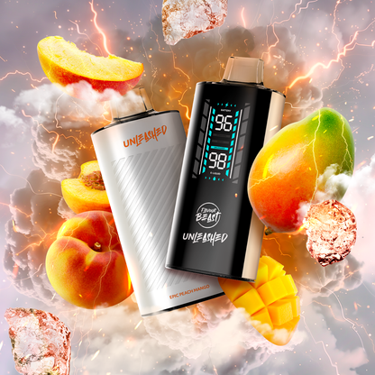Flavour Beast Unleashed DCP 20K, Epic Berry Swirl flavour, smooth vape experience with enhanced throat hit, ideal for Ontario and Quebec vapers seeking rich taste and long-lasting satisfaction.
