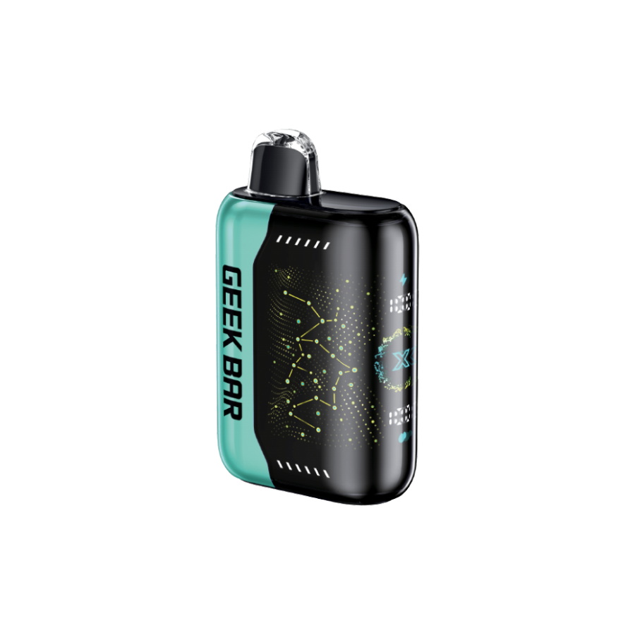 Geek Bar Pulse X 25K, Looper flavour, adjustable airflow, up to 25,000 puffs, durable disposable vape device, ideal for Ontario and Quebec vape enthusiasts.