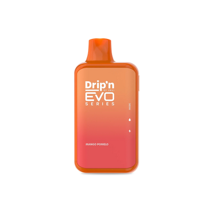 DRIP'N Evo 28K, Strawberry Banana Mango Ice flavour, smooth nicotine hit, designed for flavorful and consistent vaping sessions, ideal for vapers in Ontario and Quebec.