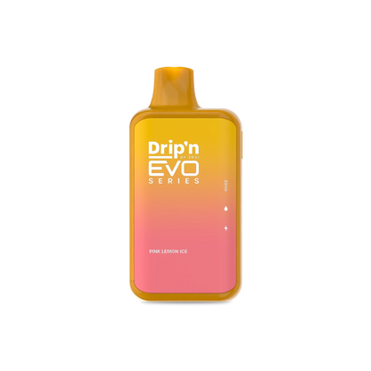 DRIP'N Evo 28K, Vanana flavour, smooth rich taste with adjustable nicotine satisfaction, designed for Ontario and Quebec vapers.