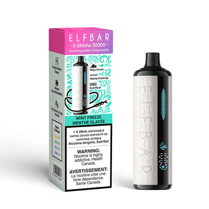 Mint Freeze Elf Bar E-Shisha Rechargeable Disposable