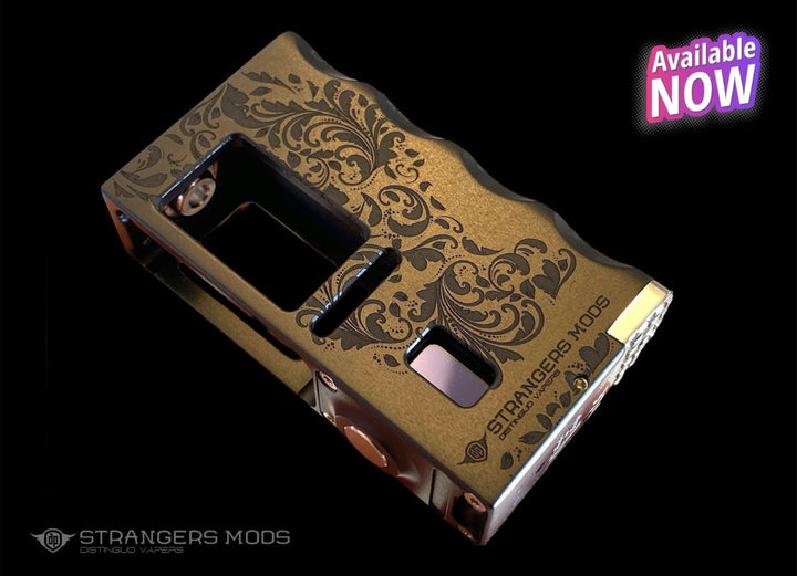 Strangers Mods BoraX Ottocento All Black front button boro device