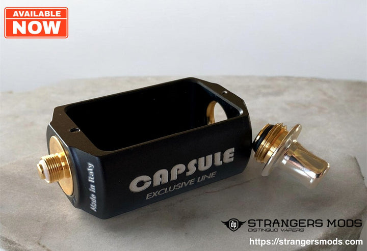 Strangers Mods Capsule Exclusive Line Classic 24K gold plated boro adapter