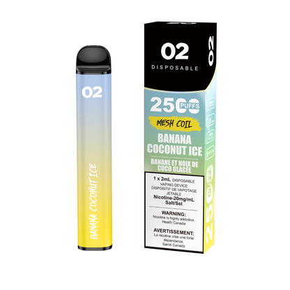 O2 2500 - Banana Coconut Ice