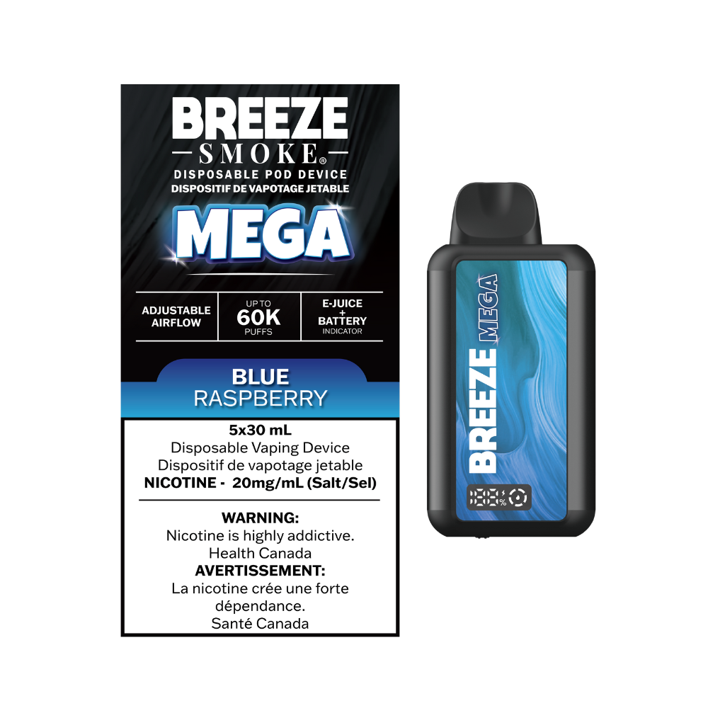 Breeze Mega 30mL - Blue Raspberry