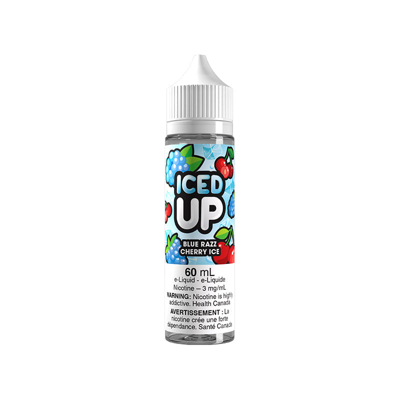 Iced Up Freebase 60mL — Blue Razz Cherry Ice
