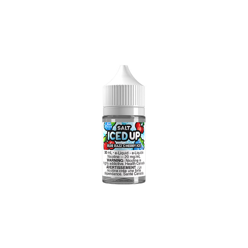 Iced Up Salt 30mL — Blue Razz Cherry Ice