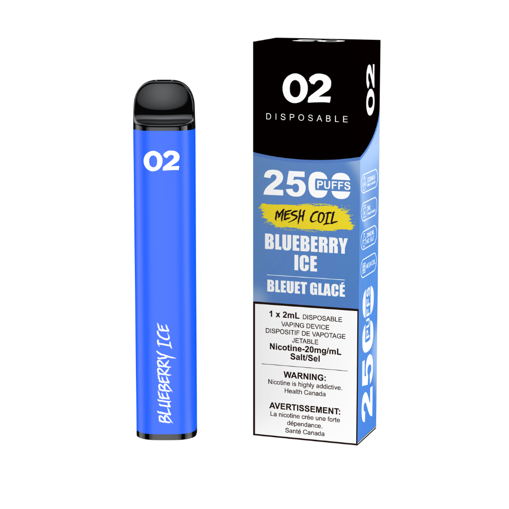 O2 2500 - Blueberry Ice