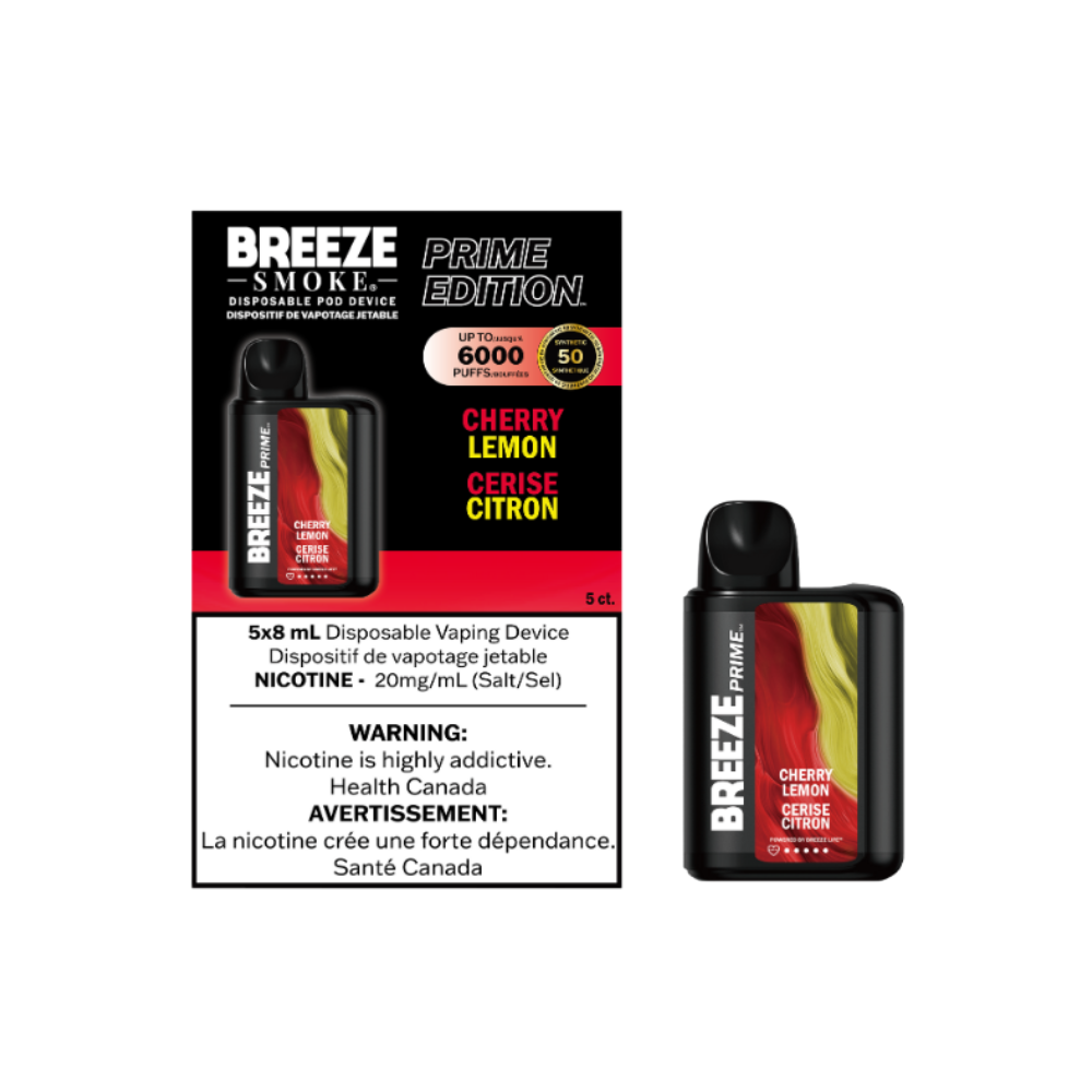 Breeze Prime S50 6000 - Cherry Lemon