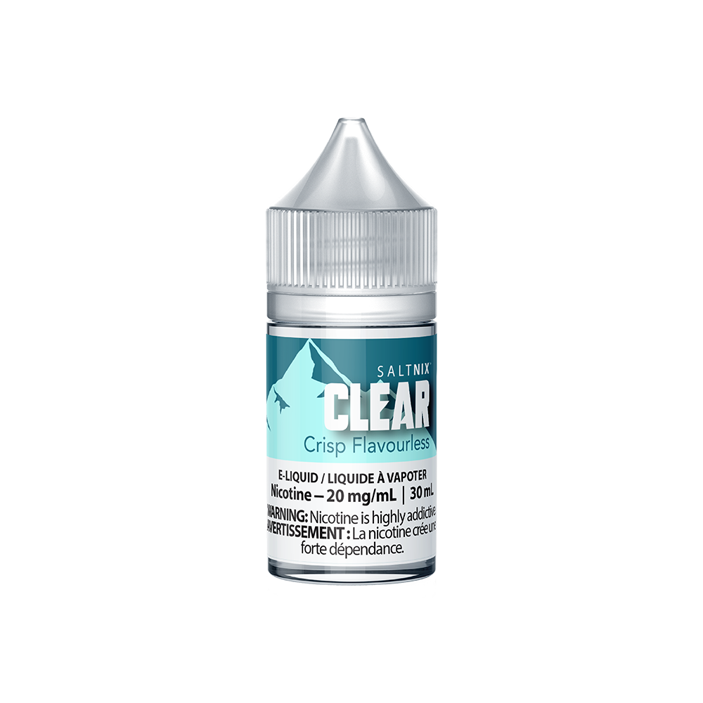 Clear Crisp Flavourless 30mL salt nic e-liquid