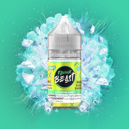 Flavour Beast E-Liquid Salt 30mL Extreme Mint Iced - Supa Vapes