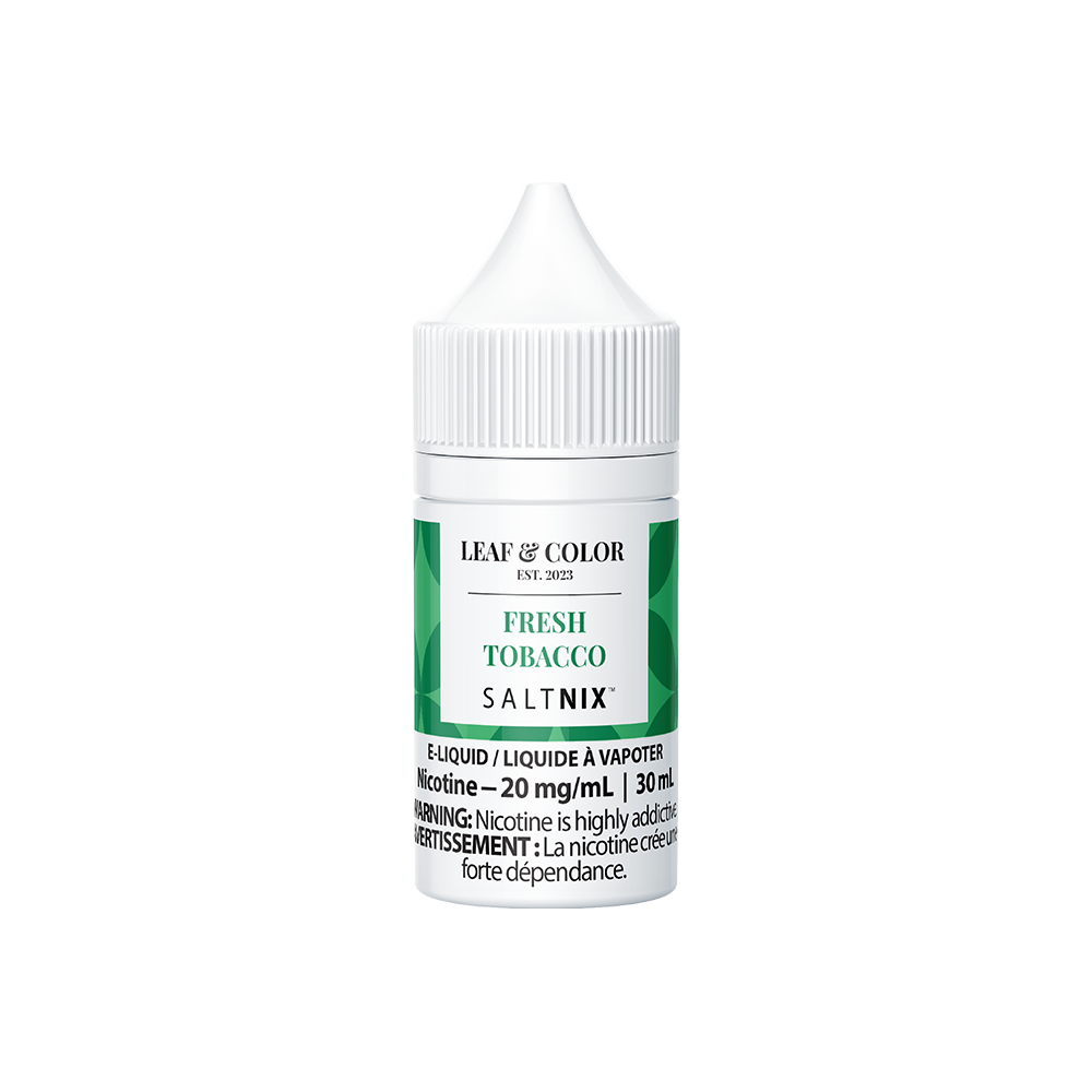 Leaf & Color Fresh Tobacco 30mL salt nic e-liquid