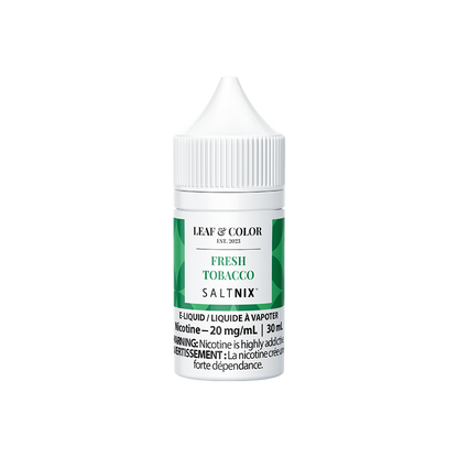 Leaf & Color Fresh Tobacco 30mL salt nic e-liquid
