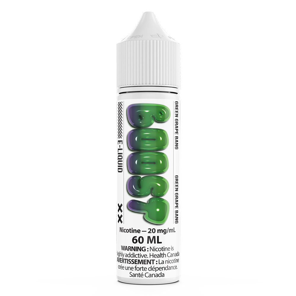 Gummy BOOST Green Grape Bang 60mL salt nic e-liquid