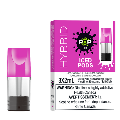 Pop Pods Iced Pods STLTH-compatible pods 5-pack