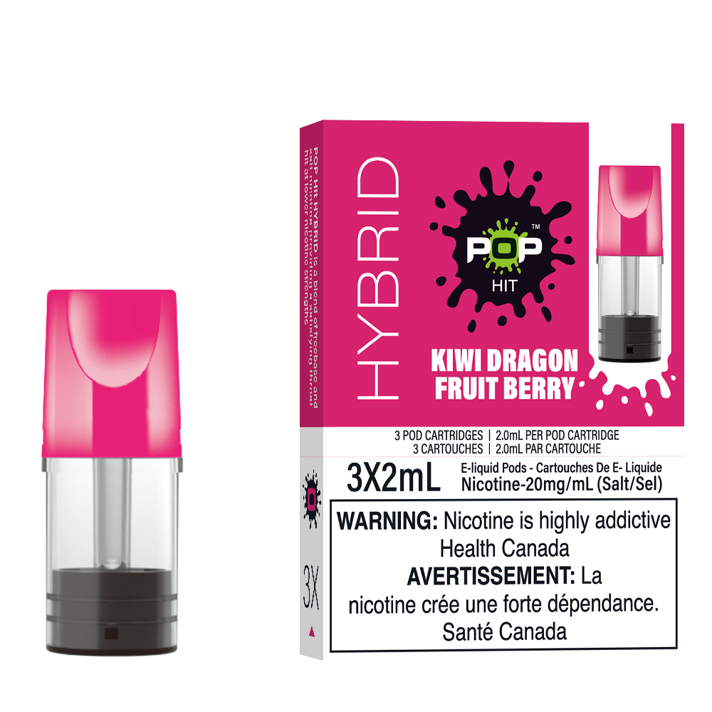 Pop Pods Kiwi Dragonfruit Berry STLTH-compatible pods 5-pack