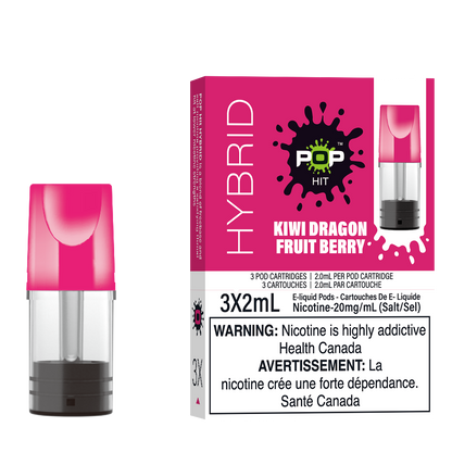 Pop Pods Kiwi Dragonfruit Berry STLTH-compatible pods 5-pack