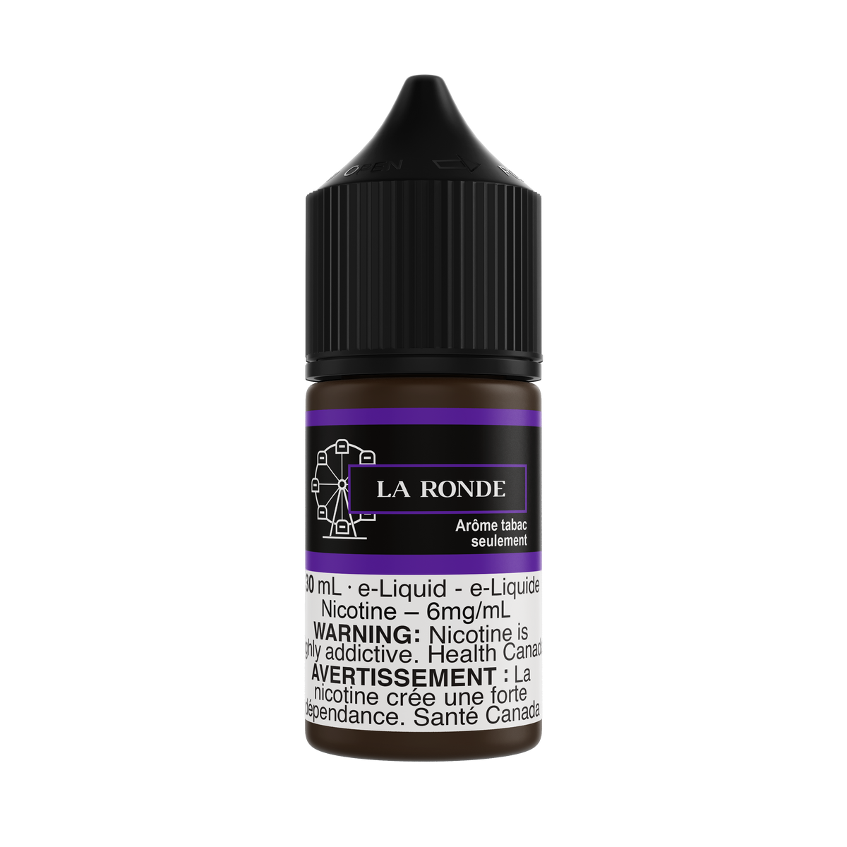 MTL Original Freebase 50/50 e-liquid, 30mL bottle, smooth Montreal-inspired blend for mouth-to-lung vaping.
