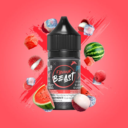Flavour Beast E-Liquid Salt 30mL Lit Lychee Watermelon Iced - Supa Vapes