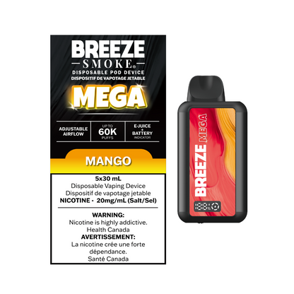 Breeze Mega 30mL - Mango