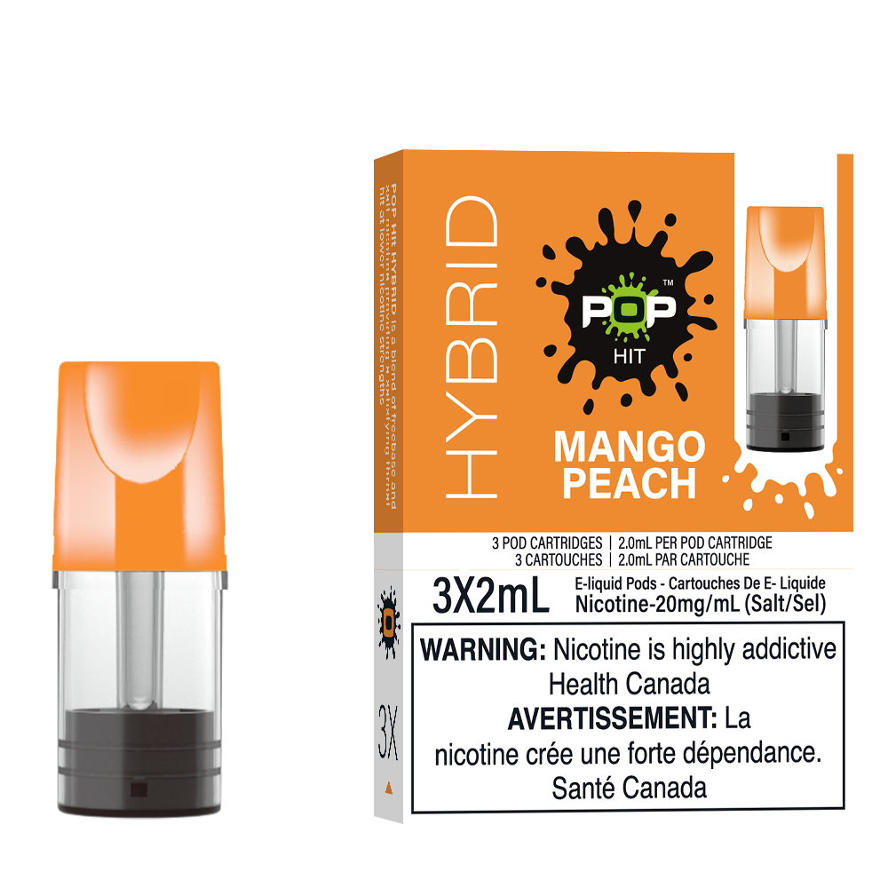 Pop Pods Mango Peach STLTH-compatible pods 5-pack