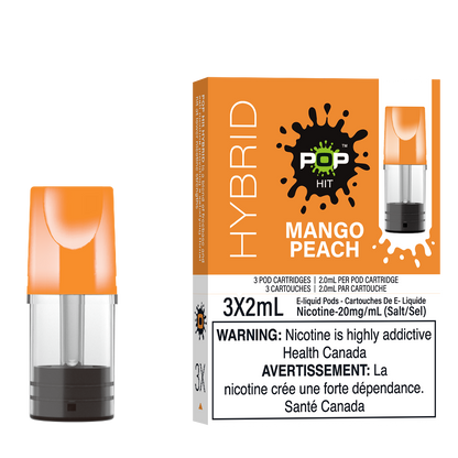 Pop Pods Mango Peach STLTH-compatible pods 5-pack