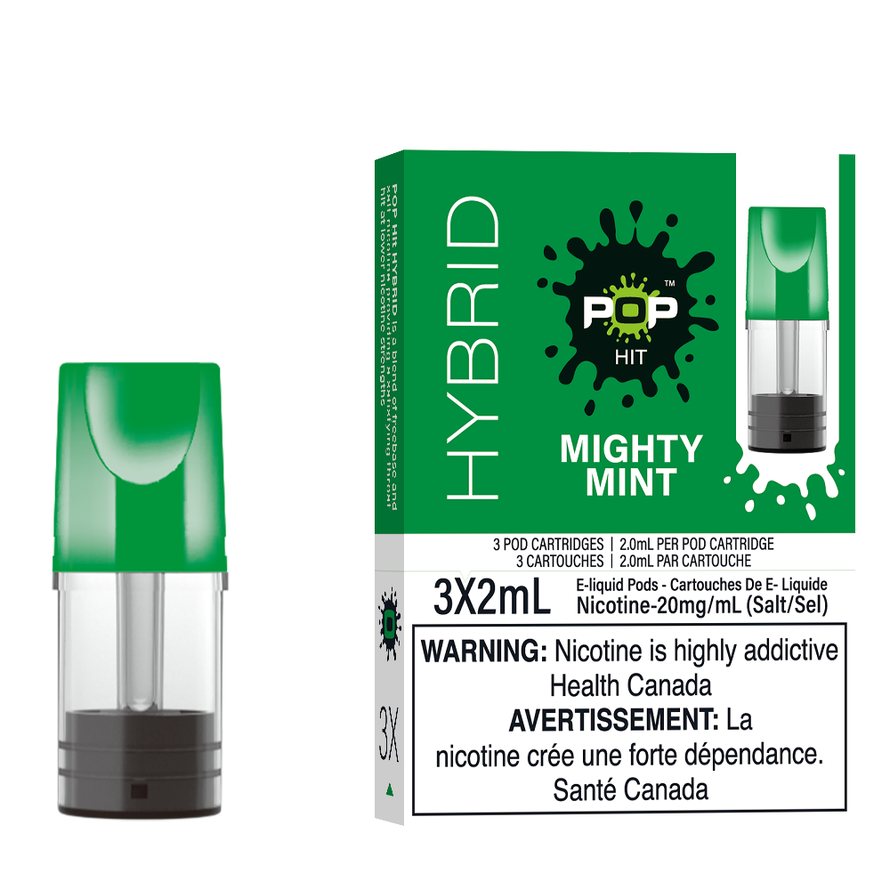 Pop Pods Mighty Mint STLTH-compatible pods 5-pack