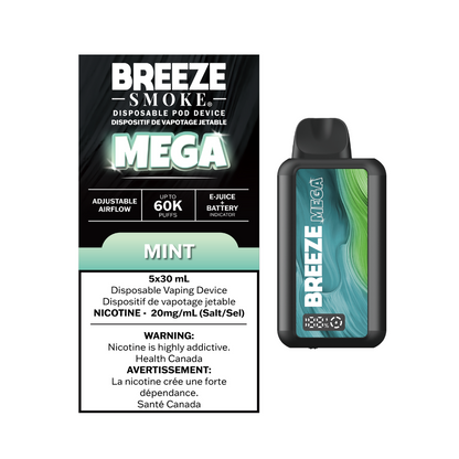 Breeze Mega 30mL - Mint