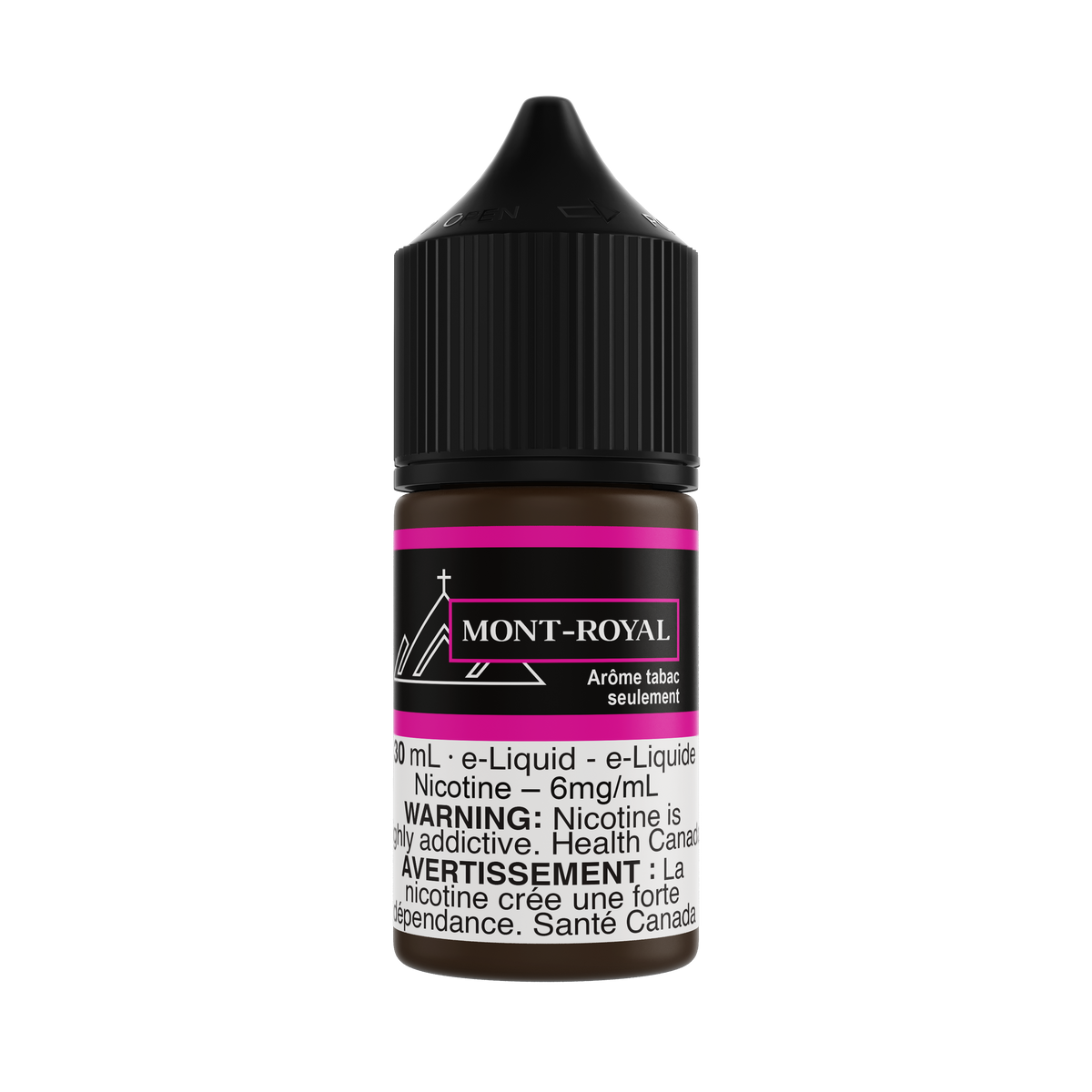 MTL Original Freebase 50/50 e-liquid, 30mL bottle, smooth Montreal-inspired blend for mouth-to-lung vaping.