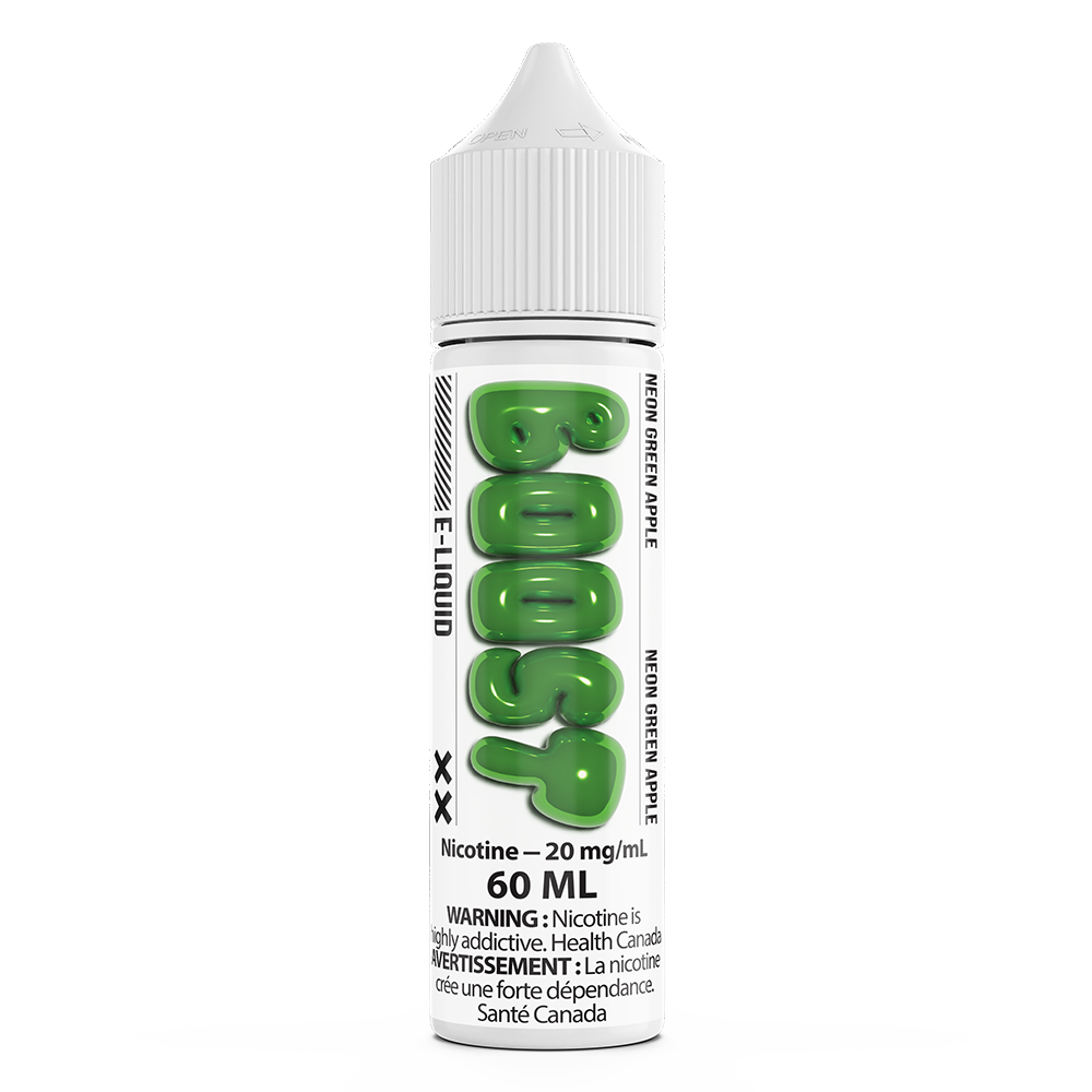 Gummy BOOST Neon Green Apple 60mL salt nic e-liquid