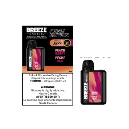 Breeze Prime S50 6000 - Peach Berry