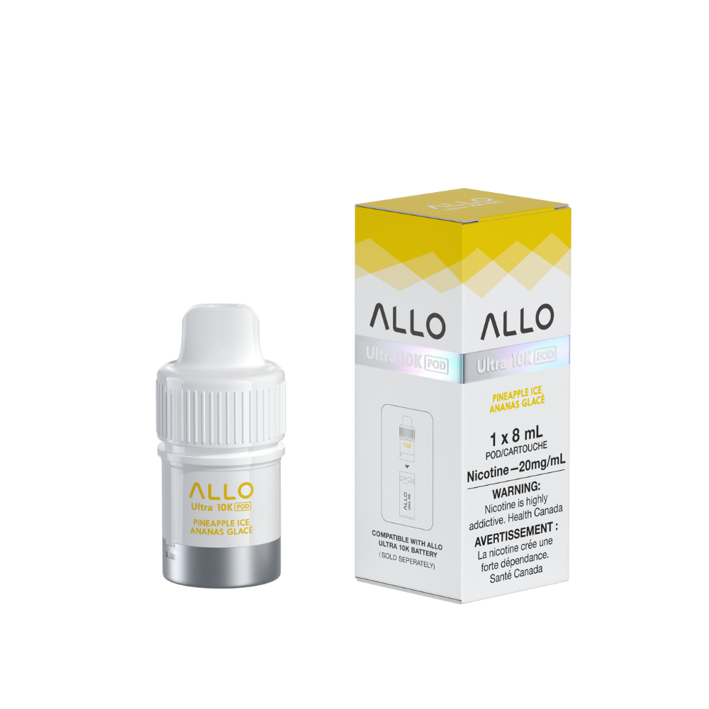Allo Ultra 10K Pre-Filled Pods Pineapple Ice