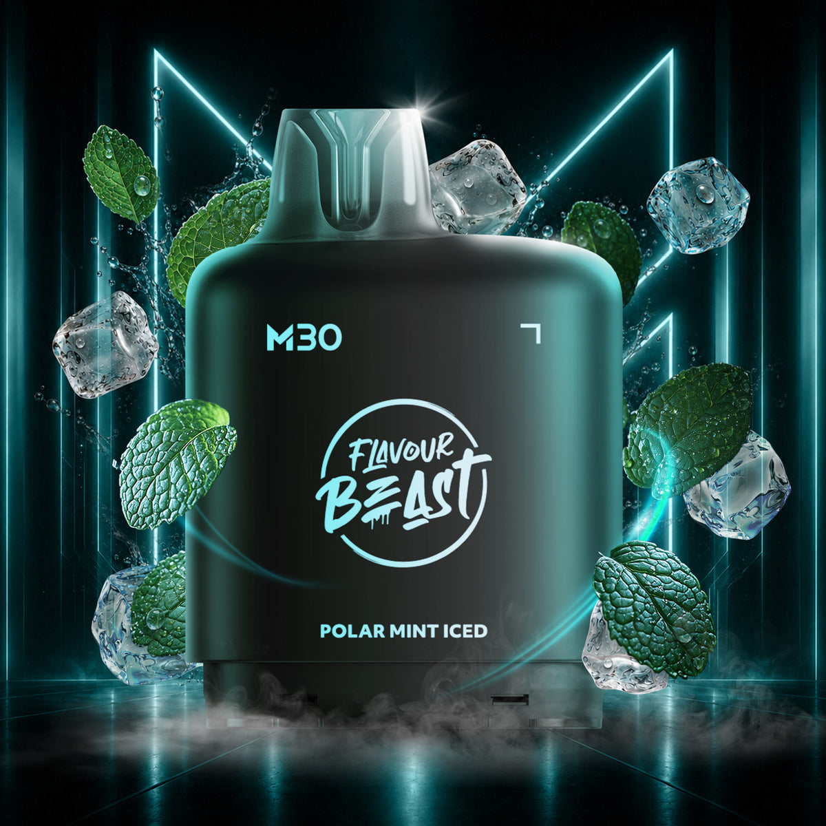 Flavour Beast Level X M Series 30mL Pod Polar Mint Iced - Supa Vapes