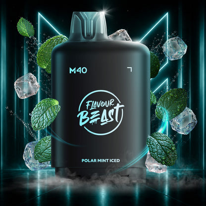 Flavour Beast Level X M Series 40mL Pod Polar Mint Iced - Supa Vapes