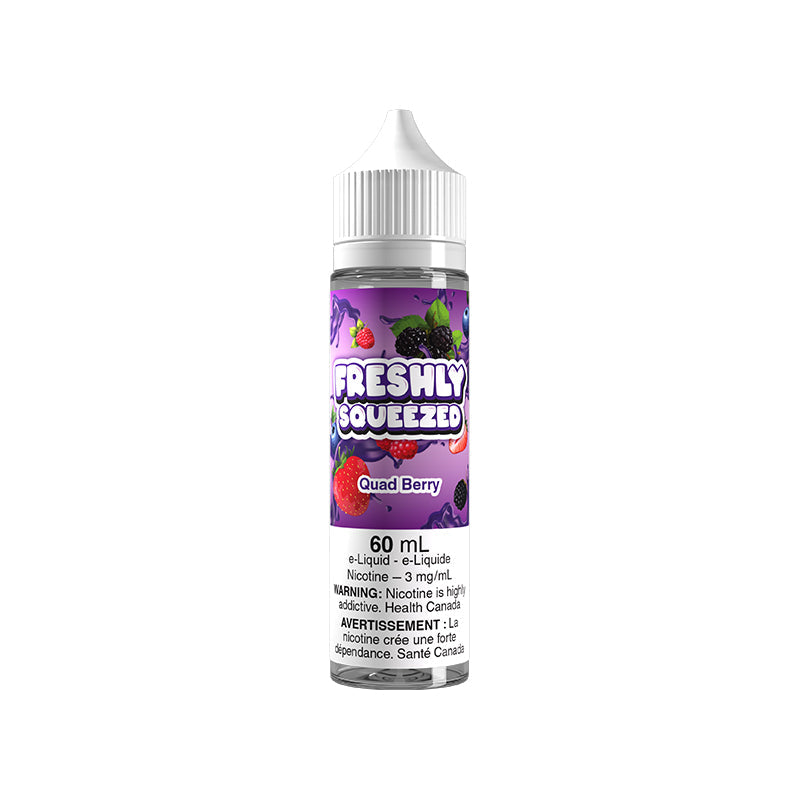 Freshly Squeezed Freebase 60mL — Quad Berry