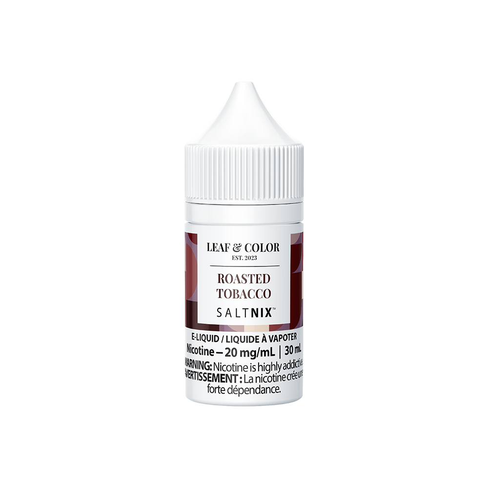 Leaf & Color Roasted Tobacco 30mL salt nic e-liquid