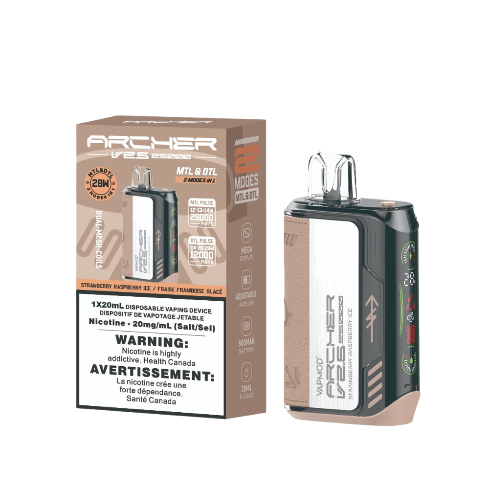 VAPMOD Archer V2.5 - Strawberry Raspberry Ice
