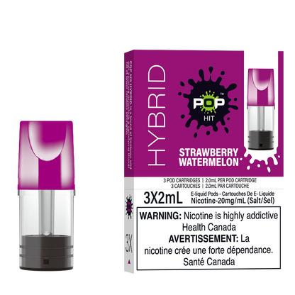 Pop Pods Strawberry Watermelon STLTH-compatible pods 5-pack