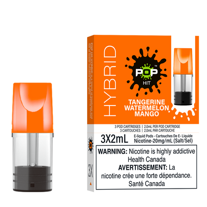 Pop Pods Tangerine Watermelon Mango STLTH-compatible pods 5-pack
