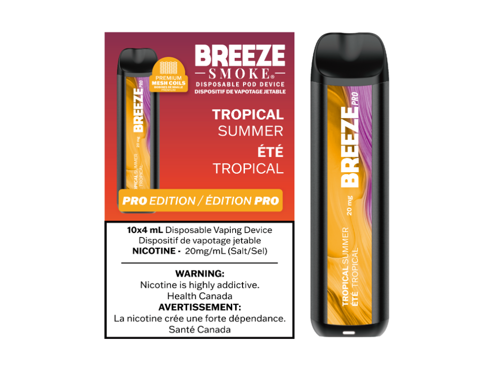 Breeze Pro 20mg Disposable Vape - Tropical Summer